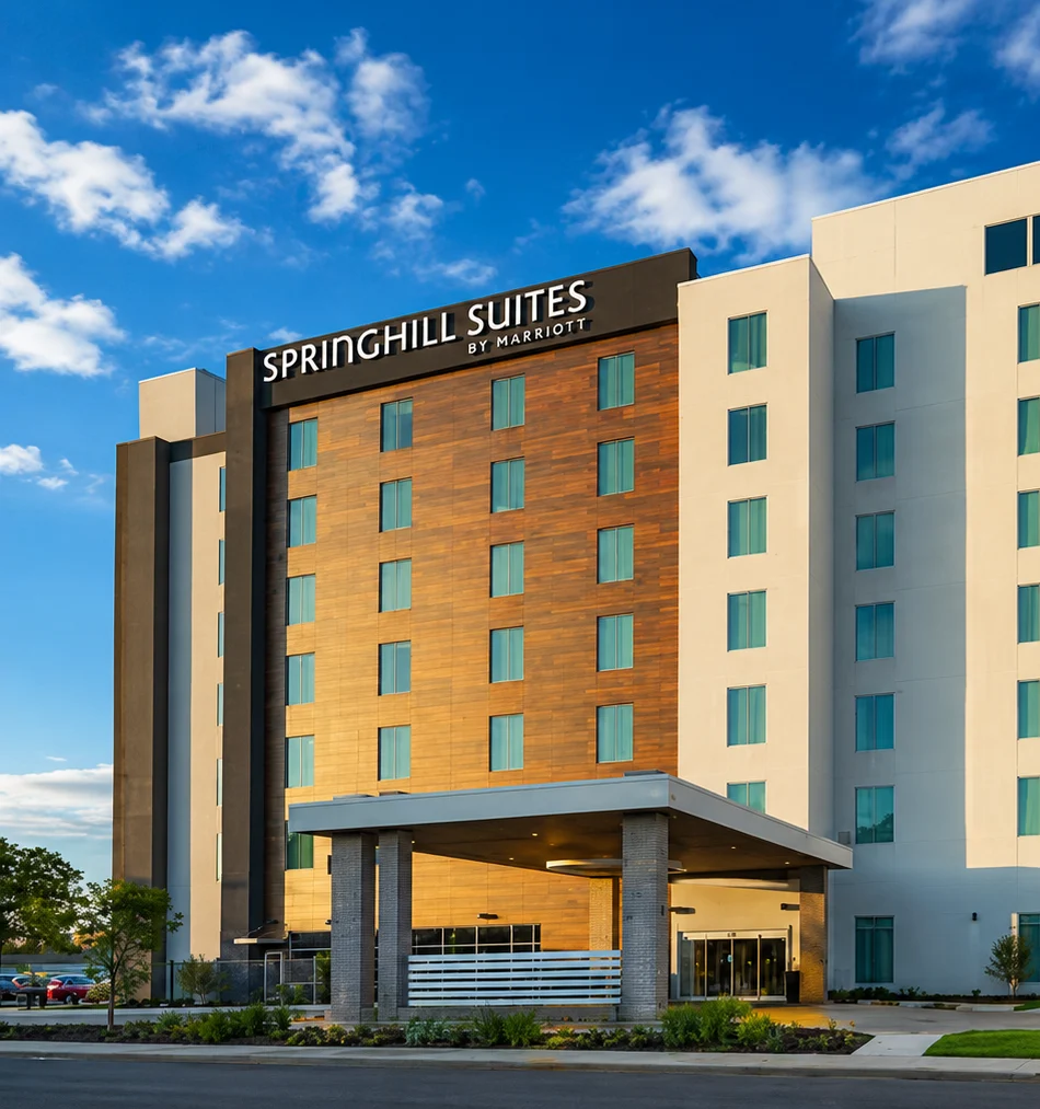 SpringHill Suites by Marriott, a hospitality property engineered by ISC